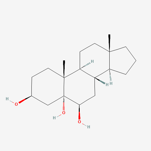 (3S,5R,6R,8S,9S,10R,13S,14S)-10,13-dimethyl-1,2,3,4,6,7,8,9,11,12,14,15,16,17-tetradecahydrocyclopenta[a]phenanthrene-3,5,6-triol (CAS: 4725-51-3) - Related Chemical Product
