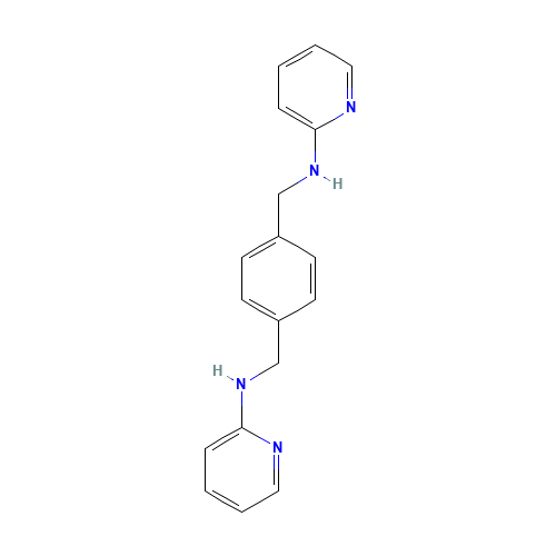 N-[[4-[(pyridin-2-ylamino)methyl]phenyl]methyl]pyridin-2-amine (CAS: 55778-02-4) - Related Chemical Product