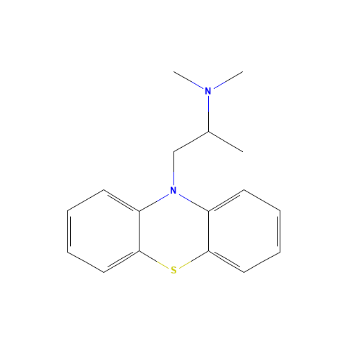 N,N-dimethyl-1-phenothiazin-10-ylpropan-2-amine (CAS: 60-87-7) - Related Chemical Product