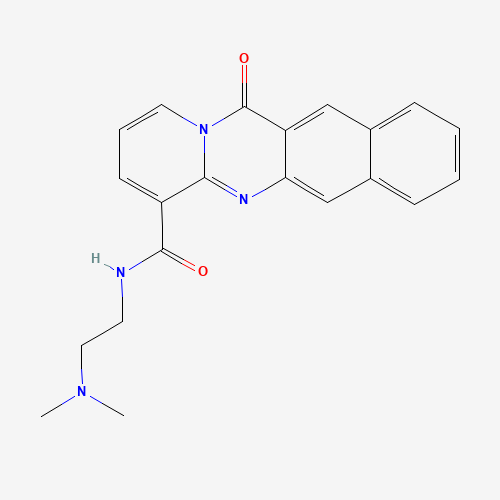 N-[2-(dimethylamino)ethyl]-12-oxo-12H-benzo[g]pyrido[2,1-b]quinazoline-4-carboxamide (CAS: 896705-16-1) - Related Chemical Product