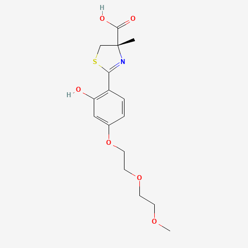 9-fluoro-11,17-dihydroxy-17-(2-hydroxyacetyl)-10,13,16-trimethyl-6,7,8,11,12,14,15,16-octahydrocyclopenta[a]phenanthren-3-one (CAS: 911714-45-9) - Related Chemical Product