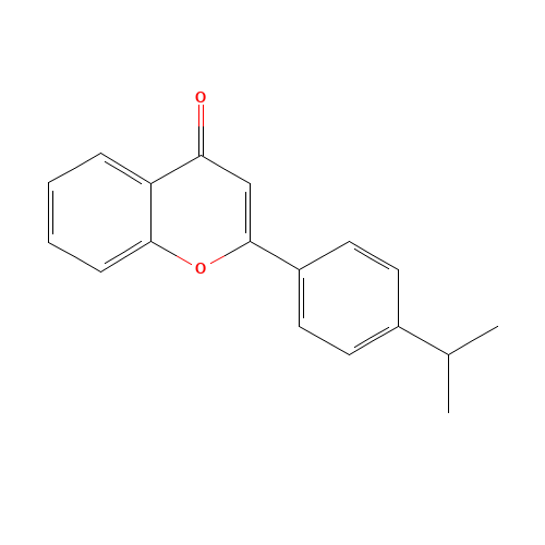 2-(4-propan-2-ylphenyl)chromen-4-one (CAS: 92831-11-3) - Related Chemical Product