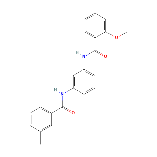 2-methoxy-N-[3-[(3-methylbenzoyl)amino]phenyl]benzamide (CAS: 947914-18-3) - Related Chemical Product