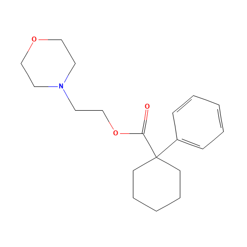 2-morpholin-4-ylethyl 1-phenylcyclohexane-1-carboxylate (CAS: 138847-85-5) - Related Chemical Product
