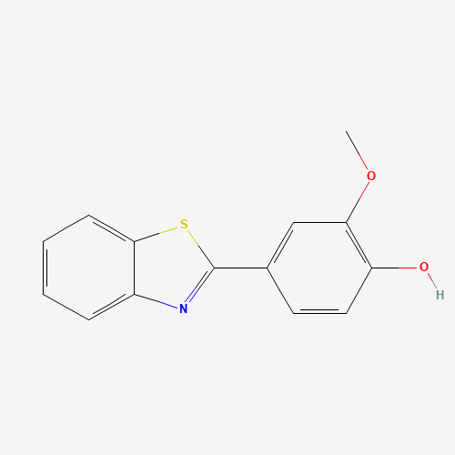 4-(3H-1,3-benzothiazol-2-ylidene)-2-methoxycyclohexa-2,5-dien-1-one (CAS: 36341-25-0) - Related Chemical Product