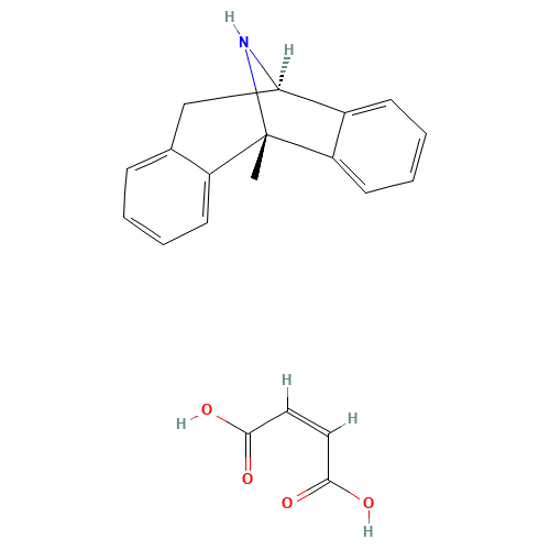 (+)-10,11-dihydro-5-methyl-5H-dibenzo[a,d]cyclohepten-5,10-diyldiammonium maleate (CAS: 77086-22-7) - Related Chemical Product