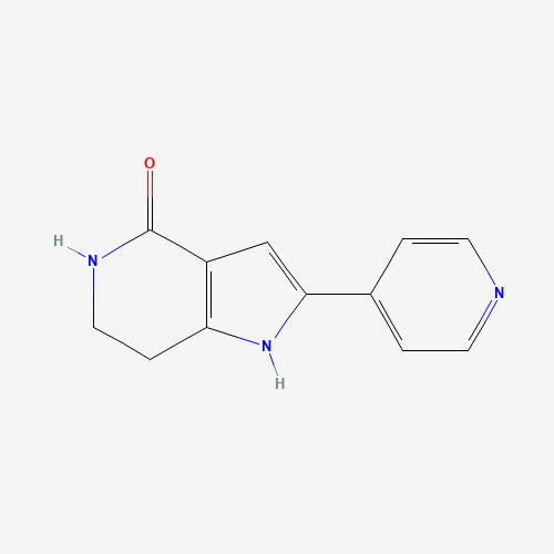 2-pyridin-4-yl-1,5,6,7-tetrahydropyrrolo[3,2-c]pyridin-4-one;hydrochloride (CAS: 845714-00-3) - Related Chemical Product