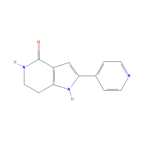 2-pyridin-4-yl-1,5,6,7-tetrahydropyrrolo[3,2-c]pyridin-4-one;hydrochloride (CAS: 845714-00-3) - Related Chemical Product