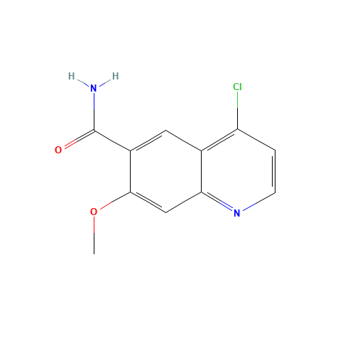 4-chloro-7-methoxyquinoline-6-carboxamide (CAS: 417721-36-9) - Related Chemical Product
