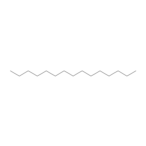 pentadecane (CAS: 629-62-9) - Chemical Structure and Molecular Formula 