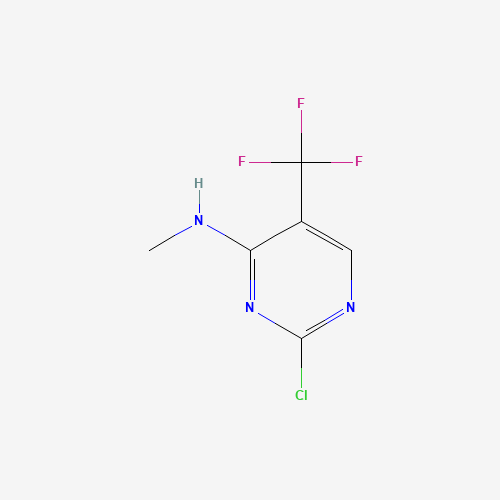 2-chloro-N-methyl-5-(trifluoromethyl)pyrimidin-4-amine (CAS: 515824-43-8) - Related Chemical Product