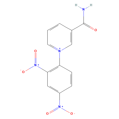 1-(2,4-dinitrophenyl)pyridin-1-ium-3-carboxamide (CAS: 47142-25-6) - Related Chemical Product