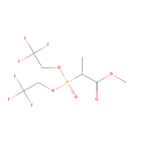 methyl 2-[bis(2,2,2-trifluoroethoxy)phosphoryl]propanoate (CAS: 88738-84-5) - Related Chemical Product