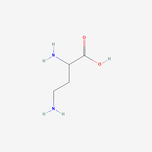 2,4-diaminobutyric acid (CAS: 305-62-4) - Chemical Structure and Molecular Formula 