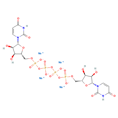 tetrasodium;[[(2R,3S,4R,5R)-5-(2,4-dioxopyrimidin-1-yl)-3,4-dihydroxyoxolan-2-yl]methoxy-oxidophosphoryl] [[[(2R,3S,4R,5R)-5-(2,4-dioxopyrimidin-1-yl)-3,4-dihydroxyoxolan-2-yl]methoxy-oxidophosphoryl]oxy-oxidophosphoryl] phosphate (CAS: 211427-08-6) - Related Chemical Product