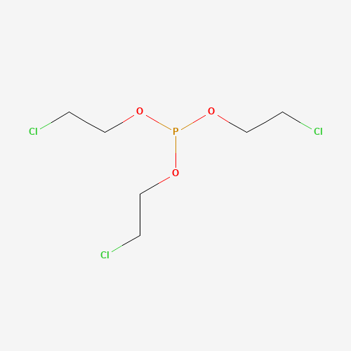 tris(2-chloroethyl) phosphite (CAS: 140-08-9) - Chemical Structure and Molecular Formula 