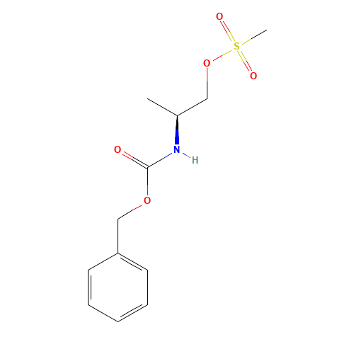 [(2S)-2-(phenylmethoxycarbonylamino)propyl] methanesulfonate (CAS: 83197-70-0) - Related Chemical Product