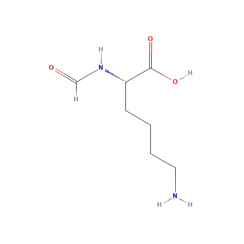 N-alpha-Formyl-L-lysine (CAS: 19729-28-3) - Related Chemical Product