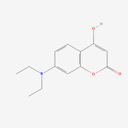 7-(diethylamino)-4-hydroxychromen-2-one (CAS: 64369-55-7) - Related Chemical Product