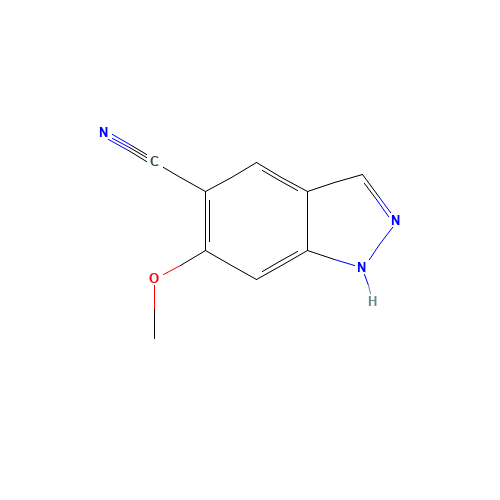 6-methoxy-1H-indazole-5-carbonitrile (CAS: 473417-50-4) - Related Chemical Product