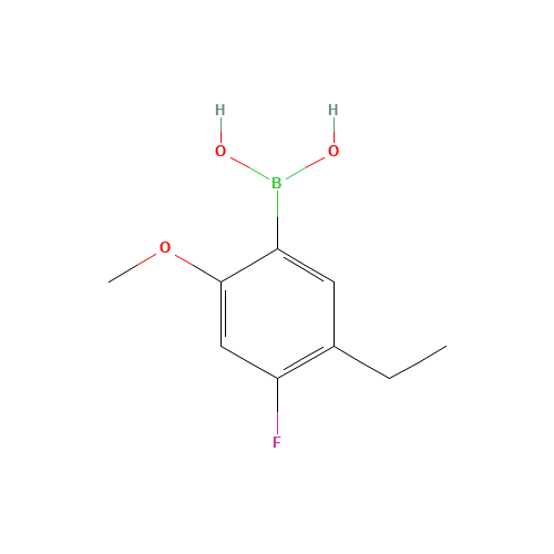 (5-ethyl-4-fluoro-2-methoxyphenyl)boronic acid (CAS: 1383676-67-2) - Related Chemical Product