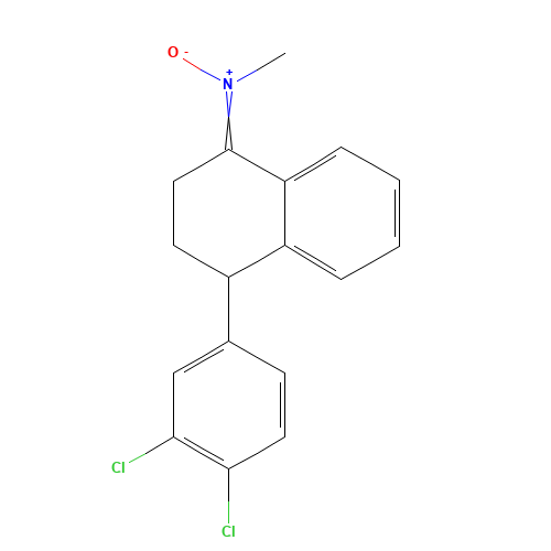 4-(3,4-dichlorophenyl)-N-methyl-3,4-dihydro-2H-naphthalen-1-imine oxide (CAS: 209473-00-7) - Related Chemical Product