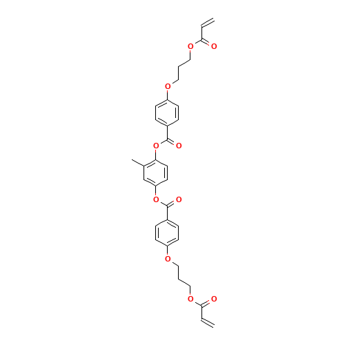 [3-methyl-4-[4-(3-prop-2-enoyloxypropoxy)benzoyl]oxyphenyl] 4-(3-prop-2-enoyloxypropoxy)benzoate (CAS: 174063-87-7) - Related Chemical Product