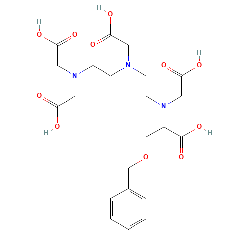 GADOBENATE DIMEGLUMINE (CAS: 127000-20-8) - Chemical Structure and Molecular Formula 