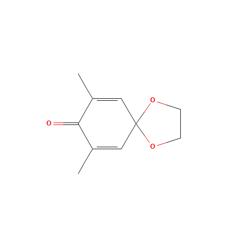 4,4-ethylenedioxy-2,6-dimethyl-2,5-cyclohexadien-1-one (CAS: 85268-20-8) - Related Chemical Product