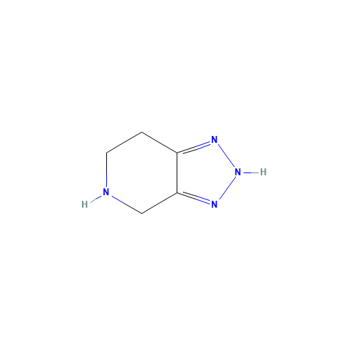 1 4,5,6,7-TETRAHYDRO-3H-[1,2,3]TRIAZOLO[4,5-C]PYRIDINE (CAS: 706757-05-3) - Related Chemical Product