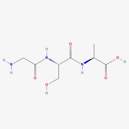 (2S)-2-[[(2S)-2-[(2-aminoacetyl)amino]-3-hydroxypropanoyl]amino]propanoic acid (CAS: 53843-93-9) - Related Chemical Product