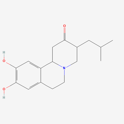 9,10-dihydroxy-3-isobutyl-3,4,6,7-tetrahydro-1H-pyrido[2,1-a]isoquinolin-2(11bH)-one (CAS: 89929-27-1) - Related Chemical Product