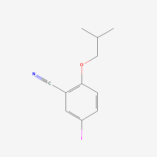5-iodo-2-isobutoxybenzonitrile (CAS: 1139901-87-3) - Related Chemical Product