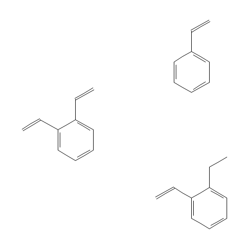 1,2-bis(ethenyl)benzene;1-ethenyl-2-ethylbenzene;styrene (CAS: 69011-20-7) - Related Chemical Product