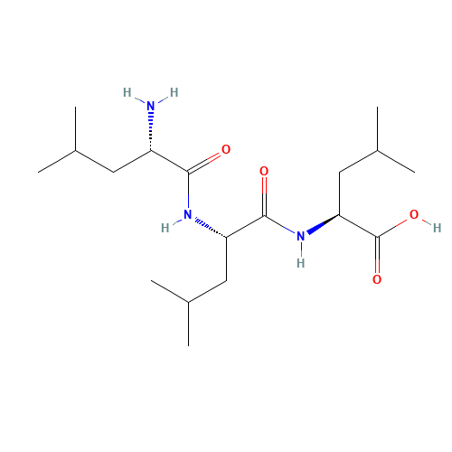 (2S)-2-[[(2S)-2-[[(2S)-2-amino-4-methylpentanoyl]amino]-4-methylpentanoyl]amino]-4-methylpentanoic acid (CAS: 10329-75-6) - Related Chemical Product