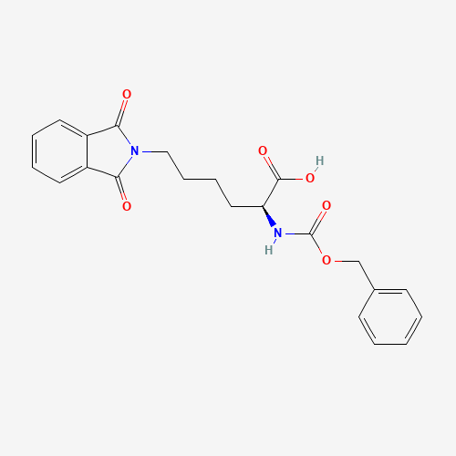 (2S)-6-(1,3-dioxoisoindol-2-yl)-2-(phenylmethoxycarbonylamino)hexanoic acid (CAS: 37579-45-6) - Related Chemical Product