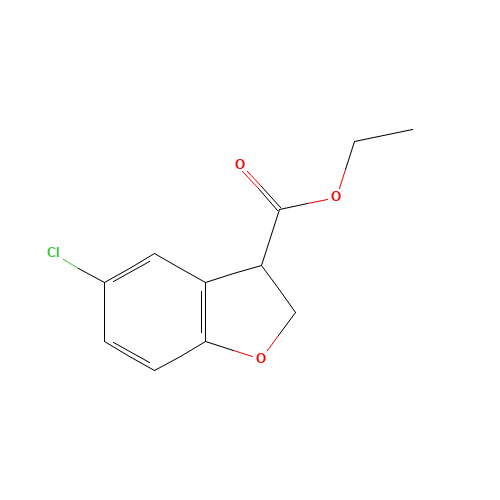 ethyl 5-chloro-2,3-dihydro-1-benzofuran-3-carboxylate (CAS: 93670-13-4) - Related Chemical Product