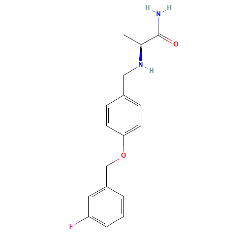 (2S)-2-[[4-[(3-fluorophenyl)methoxy]phenyl]methylamino]propanamide (CAS: 133865-89-1) - Related Chemical Product