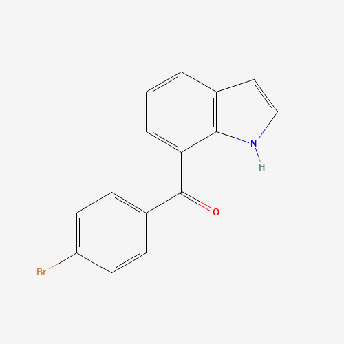 (4-Bromo-phenyl)-(1H-indol-7-yl)-methanone (CAS: 91714-50-0) - Related Chemical Product
