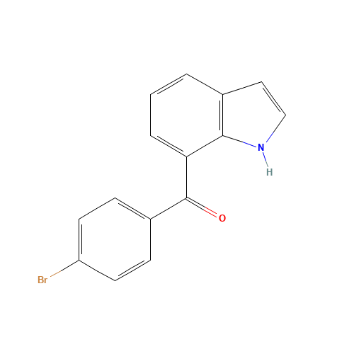(4-Bromo-phenyl)-(1H-indol-7-yl)-methanone (CAS: 91714-50-0) - Related Chemical Product