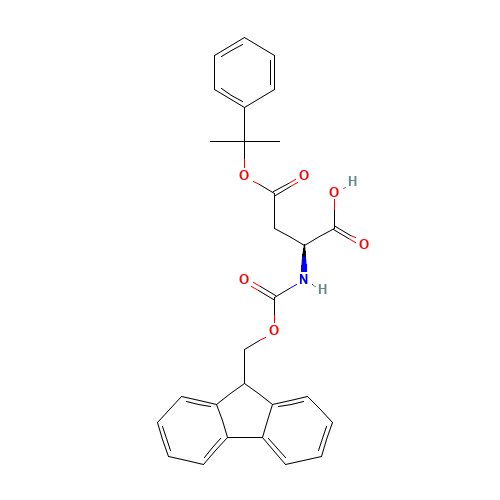 (2S)-2-(9H-fluoren-9-ylmethoxycarbonylamino)-4-oxo-4-(2-phenylpropan-2-yloxy)butanoic acid (CAS: 200336-86-3) - Related Chemical Product