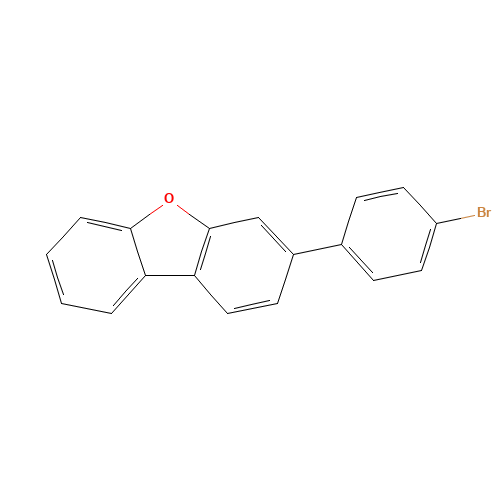 Dibenzofuran, 3-(4-bromophenyl) (CAS: 1613081-41-6) - Related Chemical Product