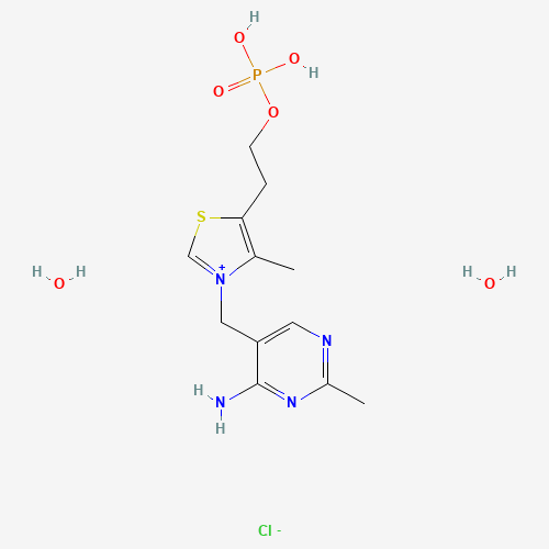 2-[3-[(4-amino-2-methylpyrimidin-5-yl)methyl]-4-methyl-1,3-thiazol-3-ium-5-yl]ethyl dihydrogen phosphate;chloride;dihydrate (CAS: 273724-21-3) - Related Chemical Product