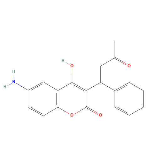 6-Amino-4-hydroxy-3-(3-oxo-1-phenylbutyl)chromen-2-one (CAS: 141031-98-3) - Related Chemical Product