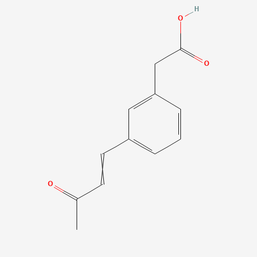 2-[3-[(E)-3-oxobut-1-enyl]phenyl]acetic acid (CAS: 34841-54-8) - Related Chemical Product