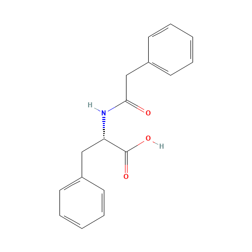 (2S)-3-phenyl-2-[(2-phenylacetyl)amino]propanoic acid (CAS: 738-75-0) - Related Chemical Product