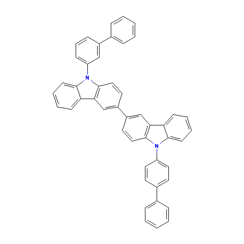 9-[1,1'-Biphenyl]-3-yl-9'-[1,1'-biphenyl]-4-yl-3,3'-bi-9H-carbazole (CAS: 1643479-47-3) - Related Chemical Product