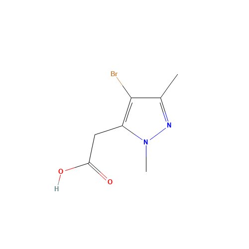 2-(4-bromo-1,3-dimethyl-1H-pyrazol-5-yl)acetic acid (CAS: 1486875-70-0) - Related Chemical Product