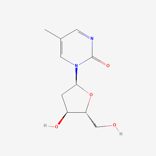 1-[(2S,4S,5R)-4-hydroxy-5-(hydroxymethyl)oxolan-2-yl]-5-methylpyrimidin-2-one (CAS: 22003-31-2) - Related Chemical Product