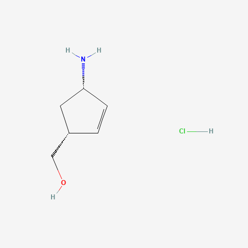 [(1R,4S)-4-Aminocyclopent-2-enyl]methanol hydrochloride (CAS: 287717-44-06) - Related Chemical Product